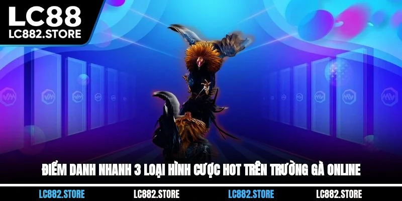 Điểm danh nhanh 3 loại hình cược HOT trên trường gà online
